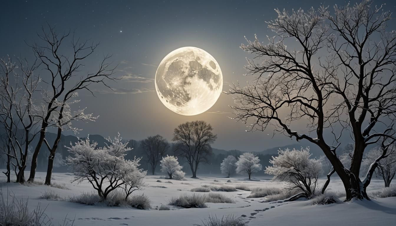 "THE ENCHANTING WHISPERS OF NATURE IN THE MOONLIGHT"