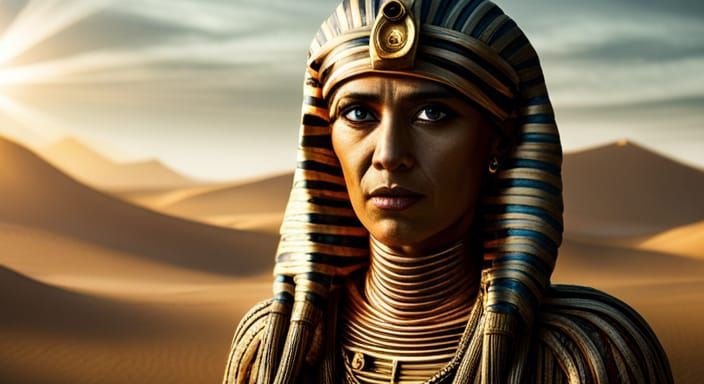 Queen Of The Nile - AI Generated Artwork - NightCafe Creator