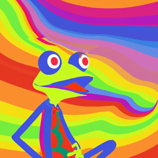 Kermit the Frog on LSD