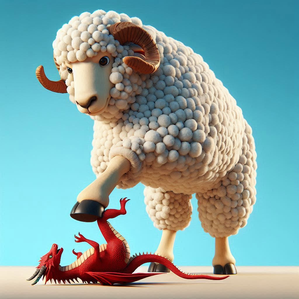 Lamb vs the Dragon