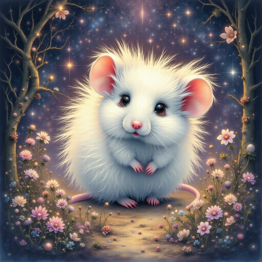 Fluffy Mouse