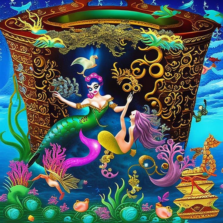 Mermaid contest 