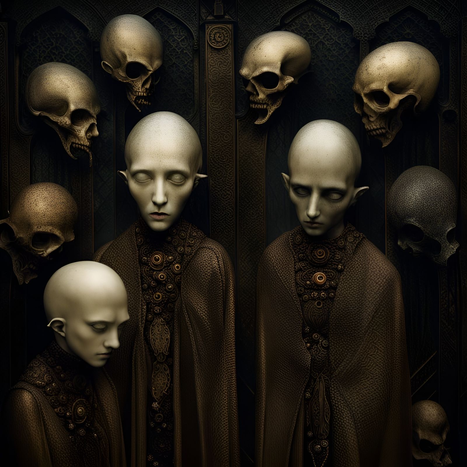 Choir. AI Generated Artwork NightCafe Creator