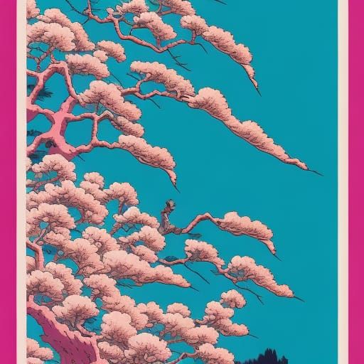 blossoms in the sky