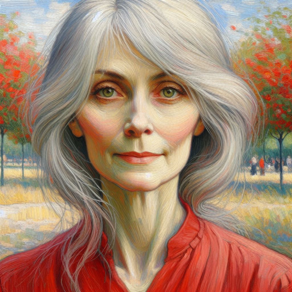 On her, it looks good.