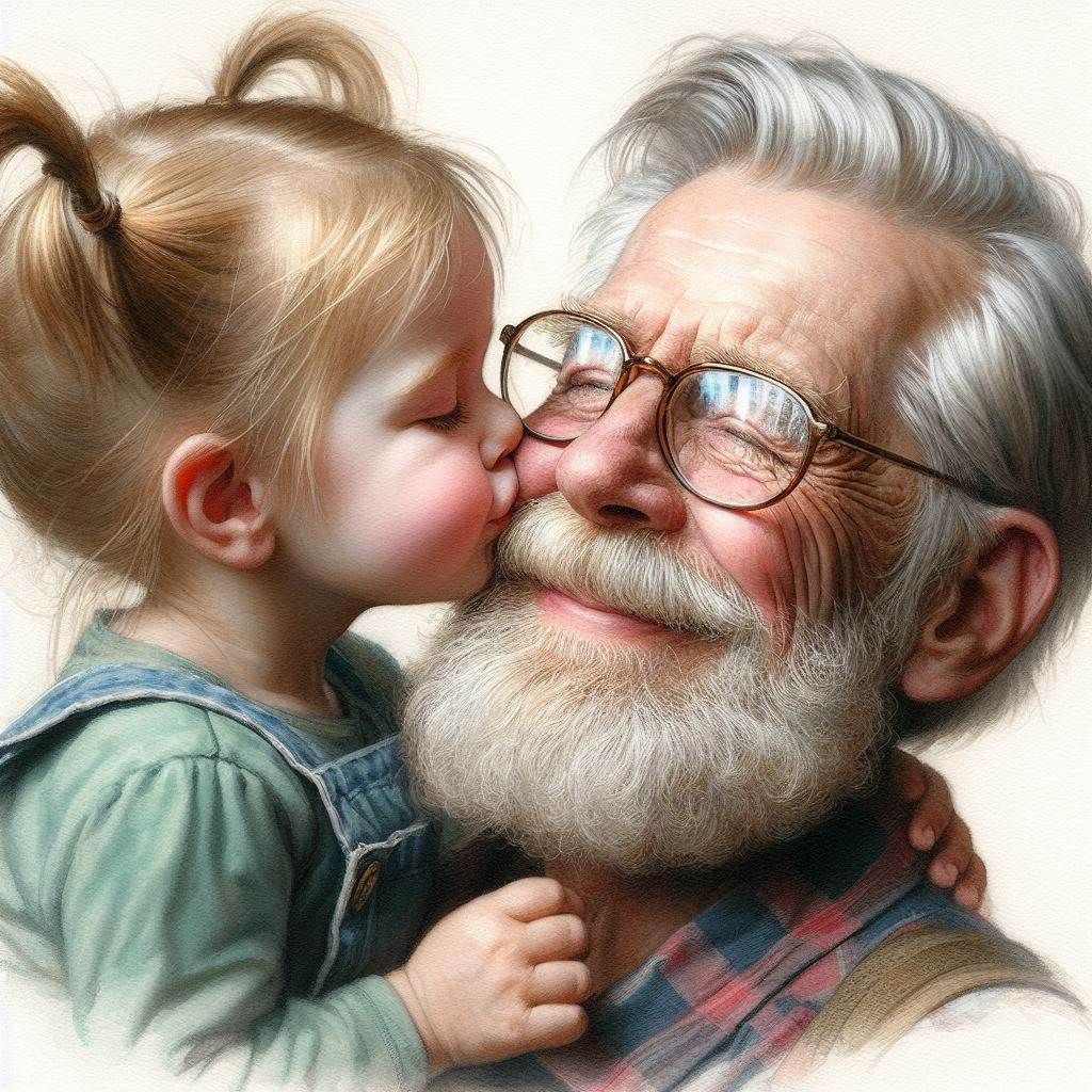 I love you grandpa!  by @Denlig