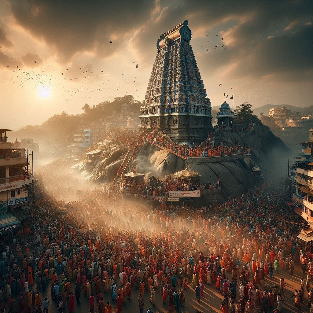 Devotees flocking Kotappa Konda