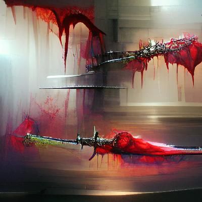 Bloody sword