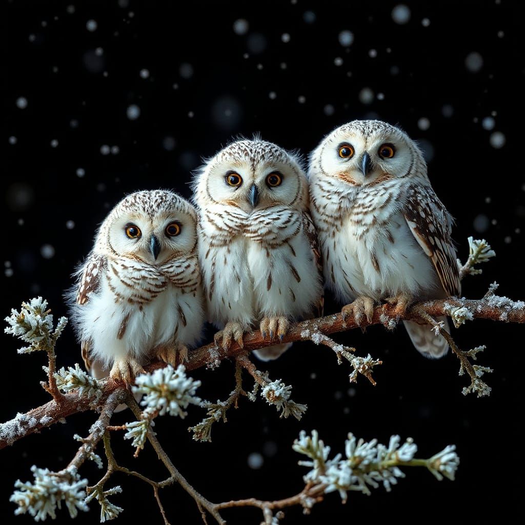 Owls  by @SunCat