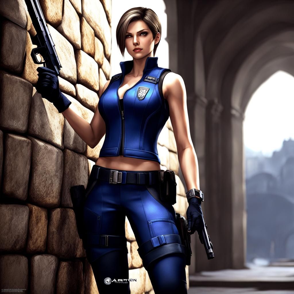 Jill Valentine - AI Generated Artwork - NightCafe Creator