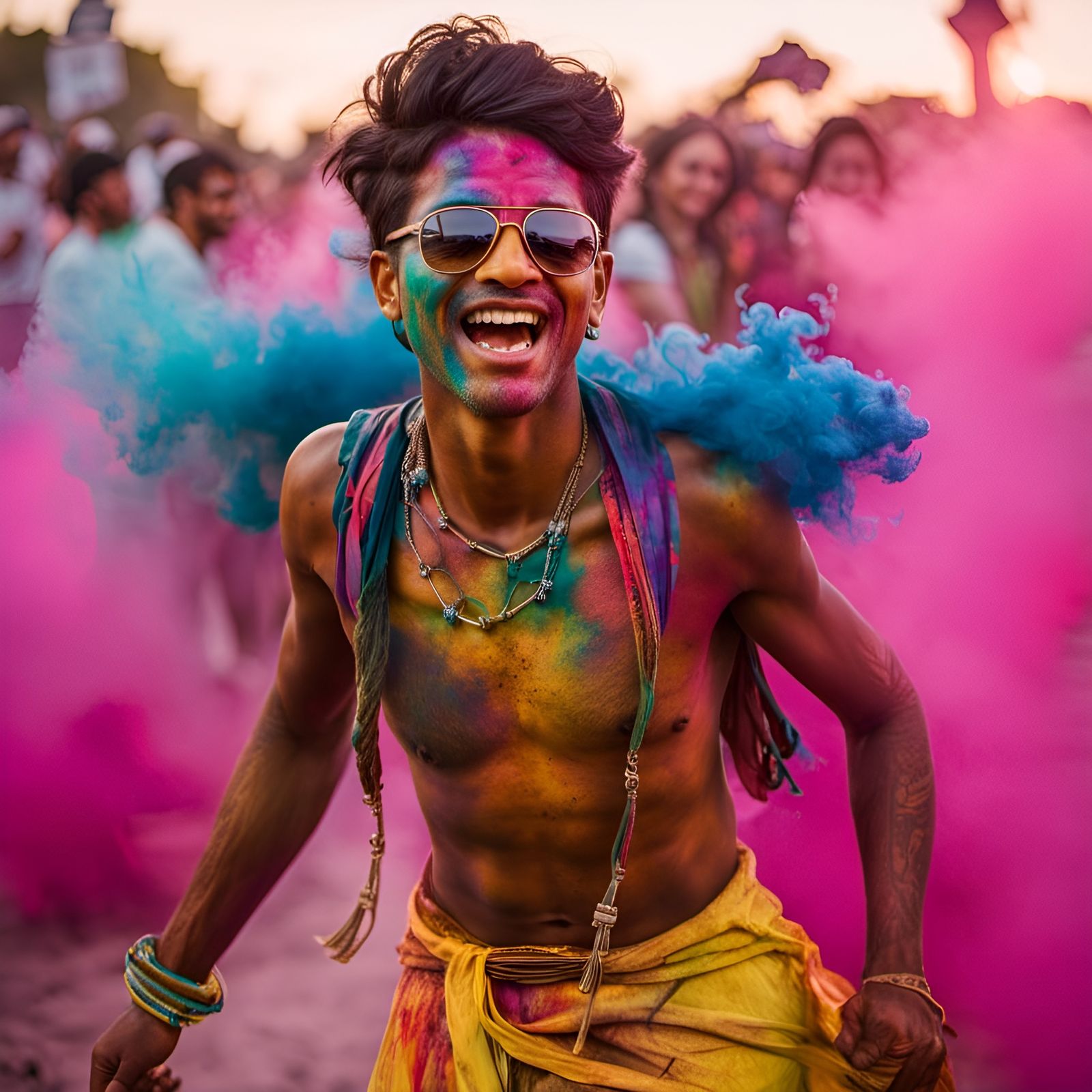 That Holi Groove  by @lawrencelot