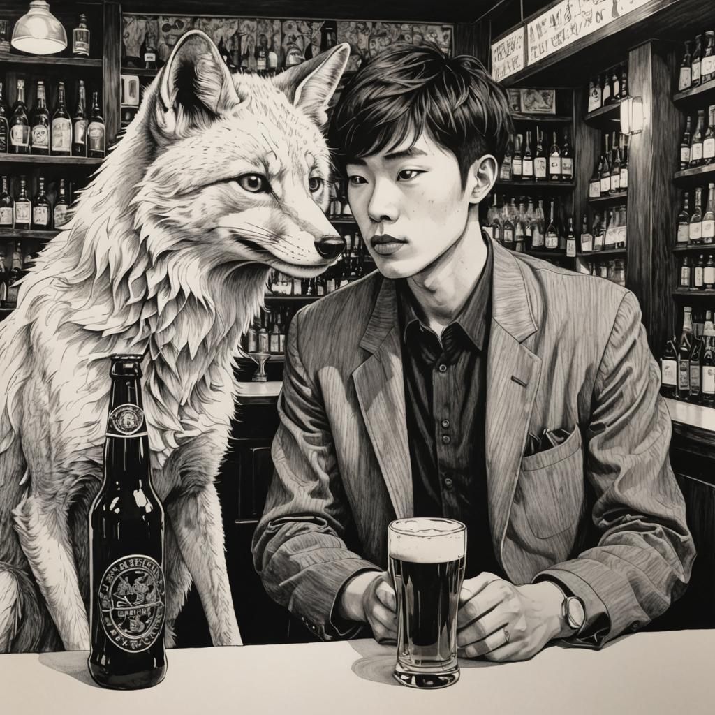 Out for Drinks with the Fox