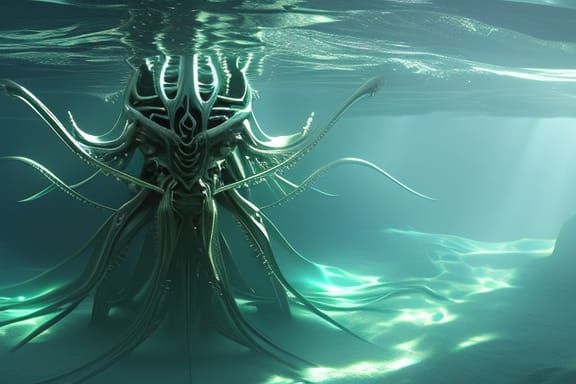 A surprise in the pool