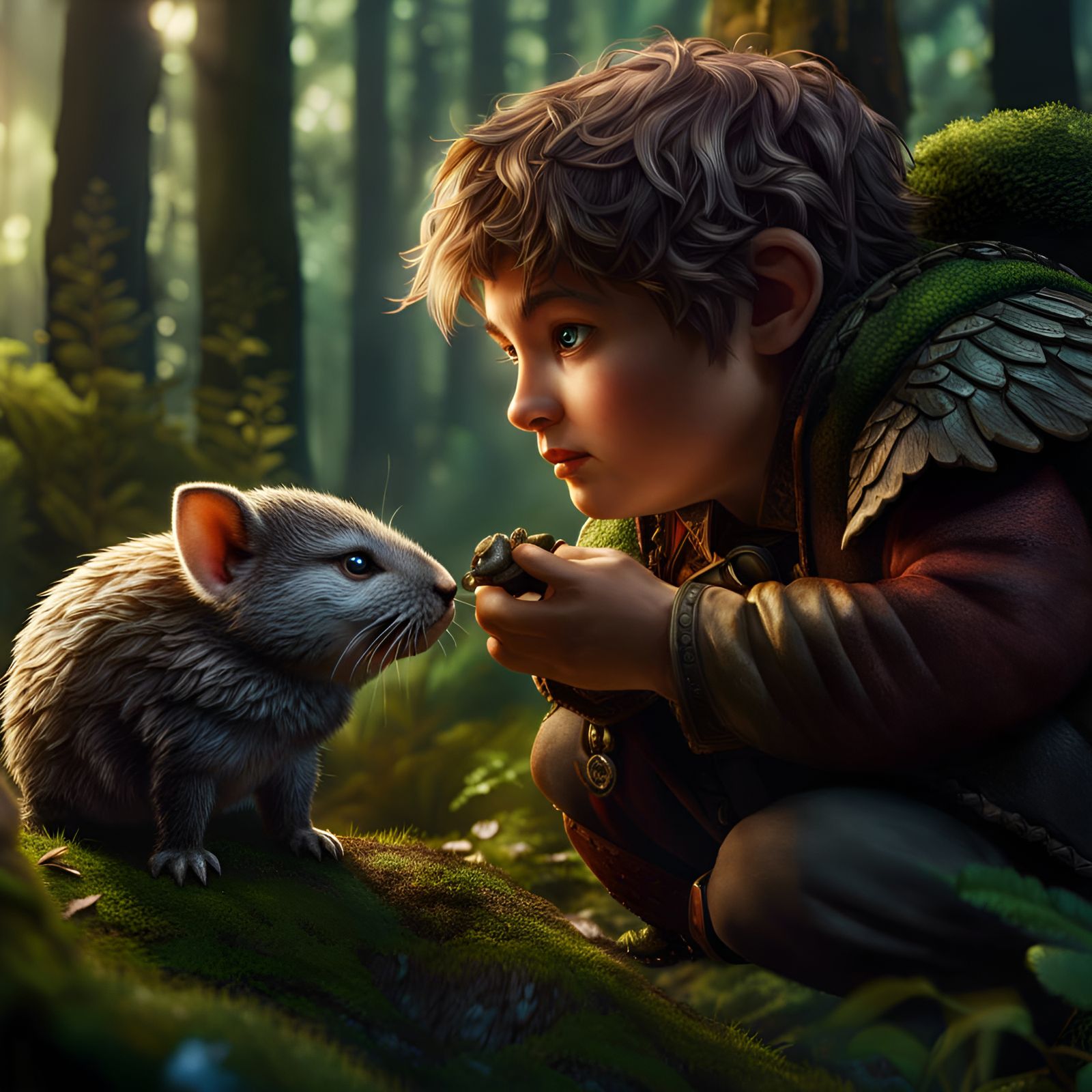 Making a new friend  by @SiNn3D