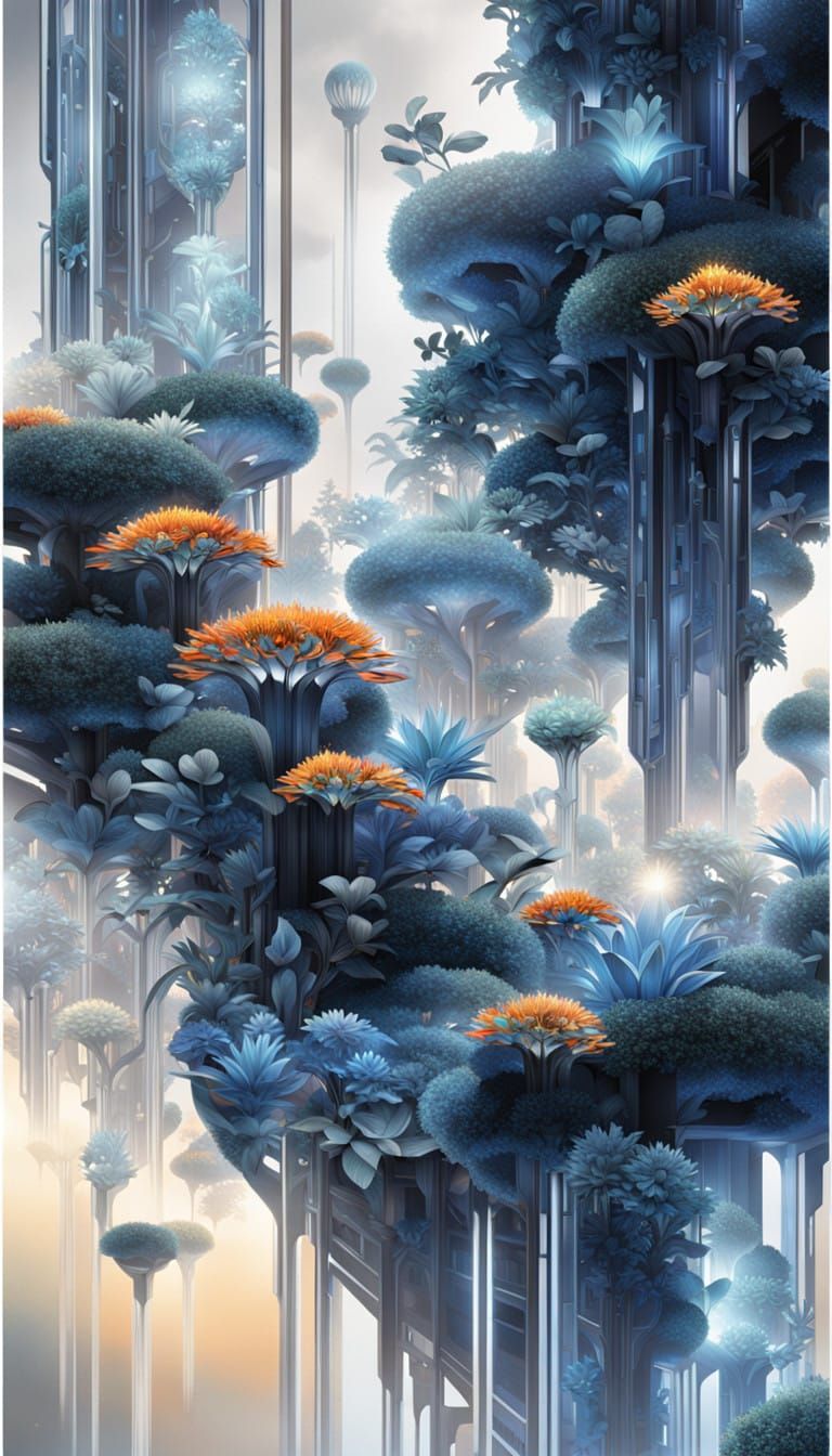 Futuristic gardens   by @Falbaflo 