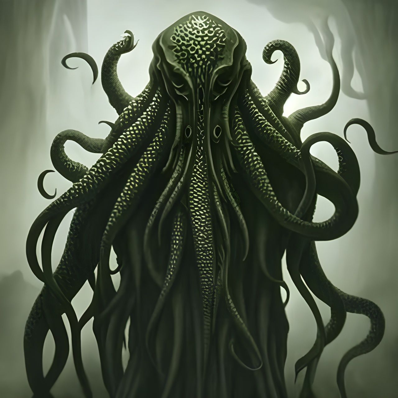 Cthulhu, horror - AI Generated Artwork - NightCafe Creator