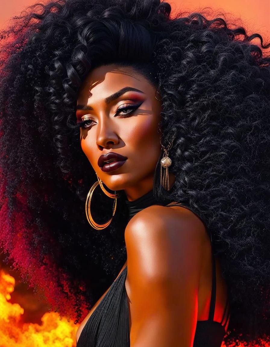 Abstract Heart and Skull AI Interpretation