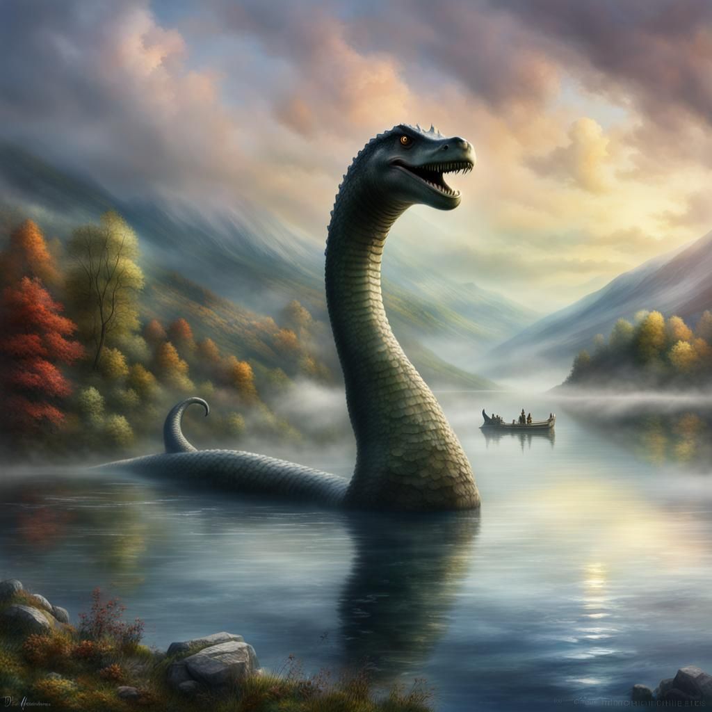 Nessie - Ai Generated Artwork - Nightcafe Creator