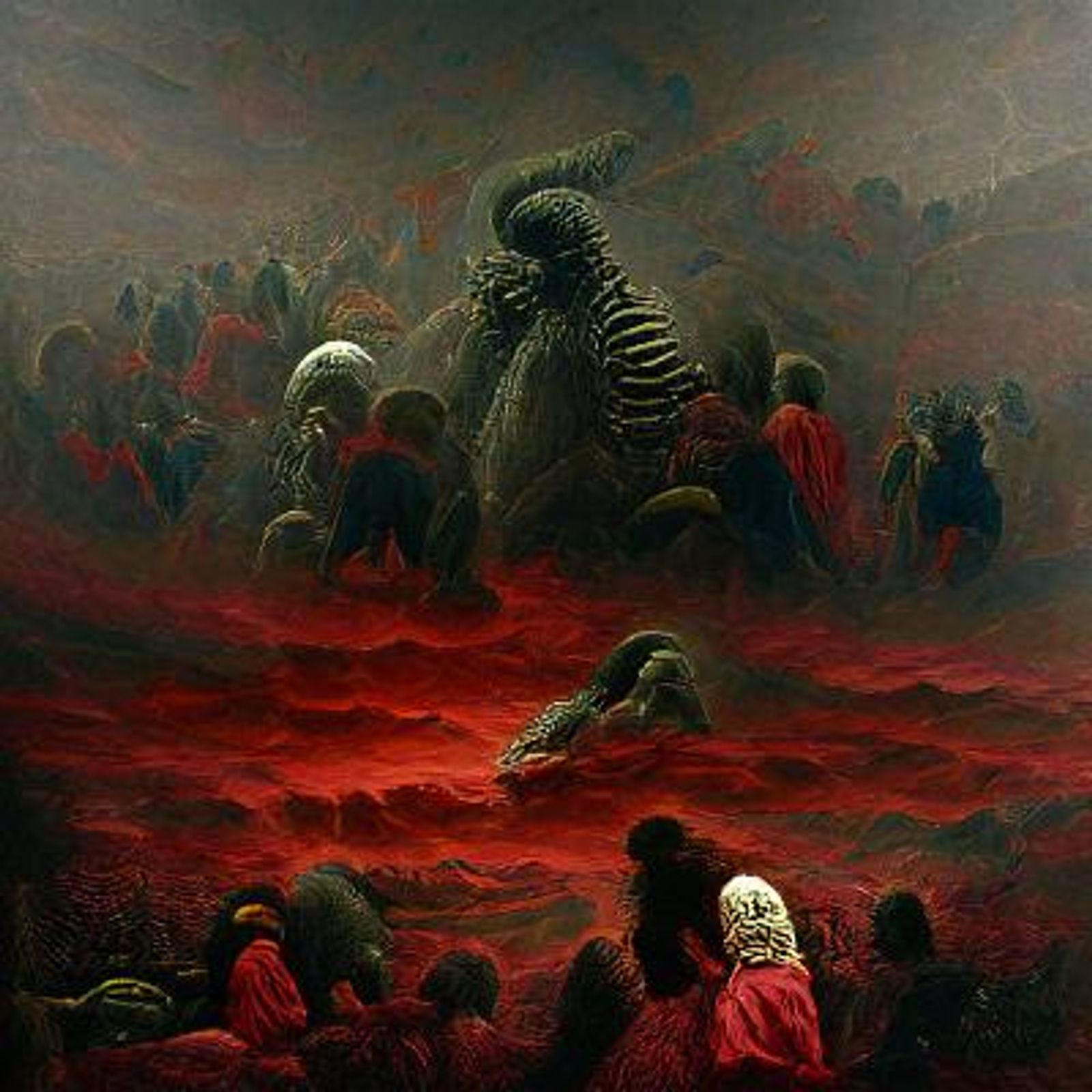 Hellish Apocalypse - AI Generated Artwork - NightCafe Creator