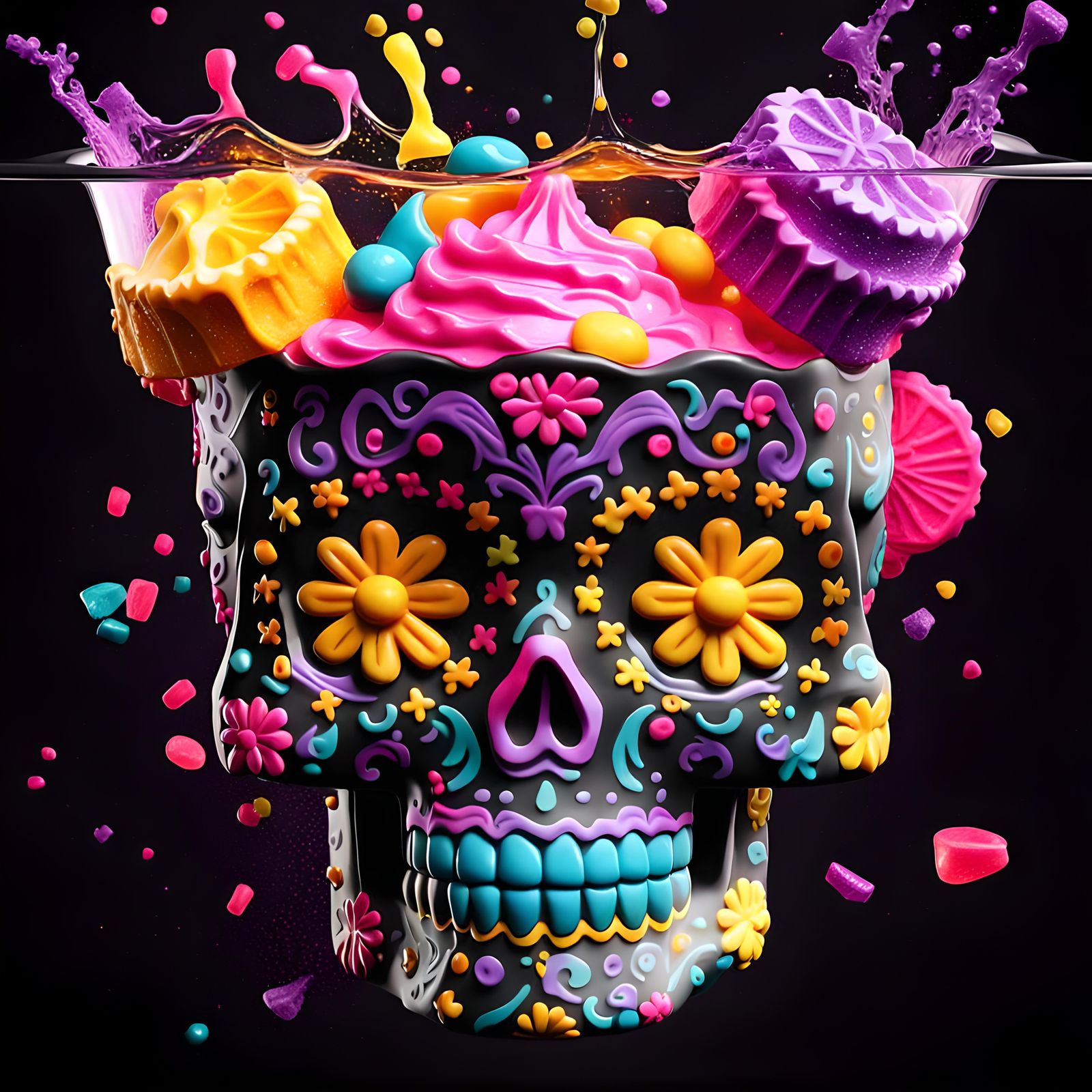 Oops Splash Of Sugar Mask Sweets.