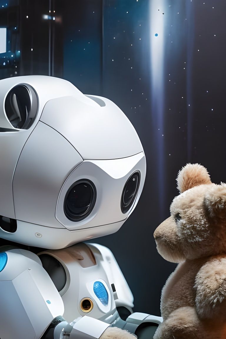 Even robots need comforting sometimes