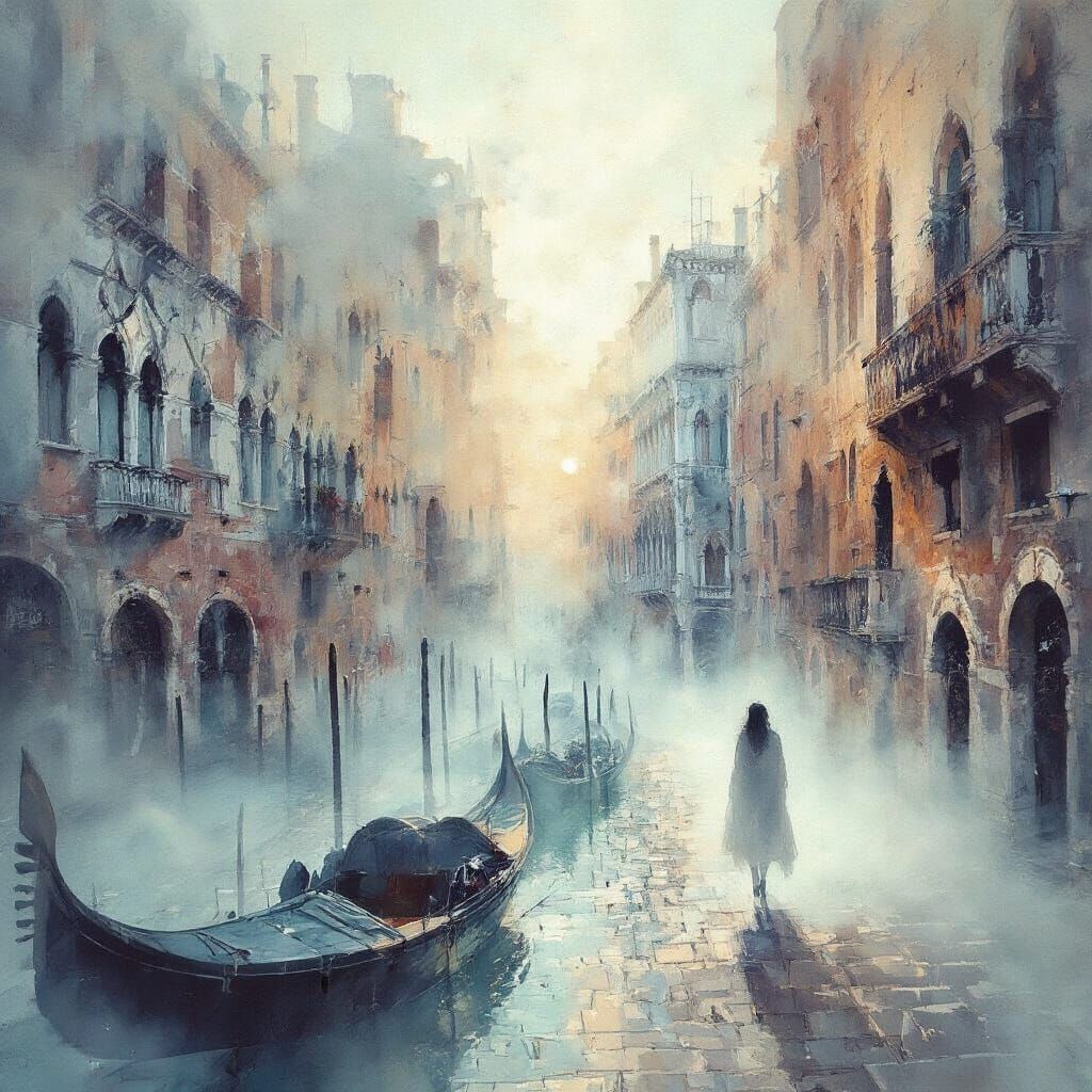 Venise dans le brouillard La lumière de l’Adriatique du Nord est d’une beauté unique_026