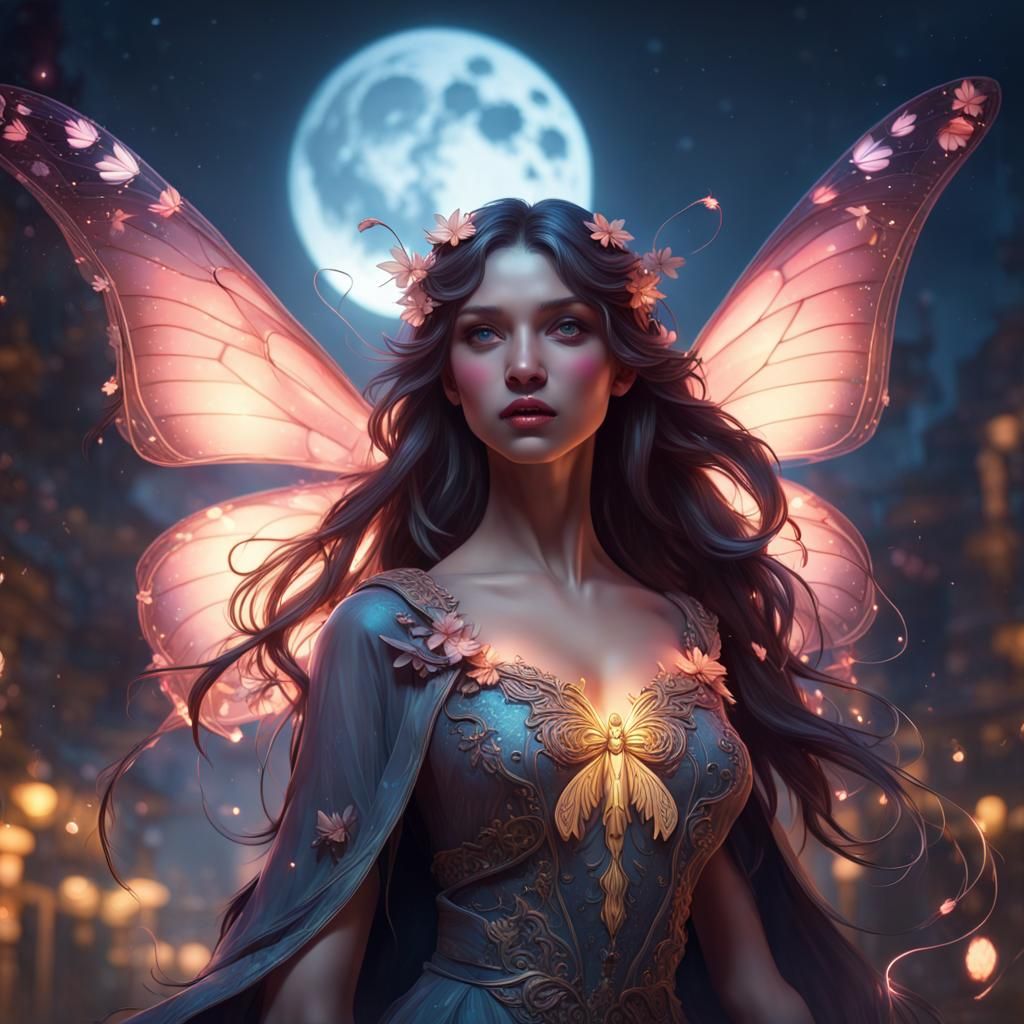 a night butterfly