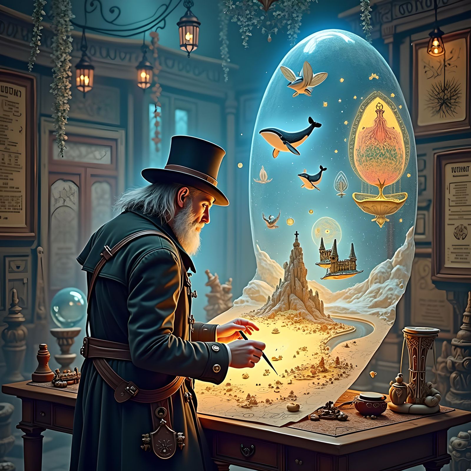 Dream Cartographer   by @BillThegutterRat