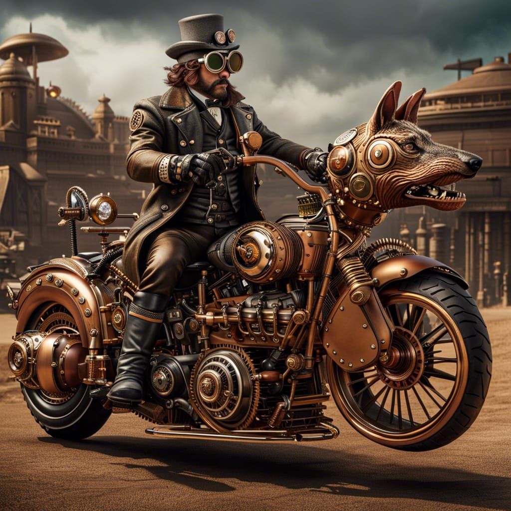 Motor Custom 2024: Gaya Steampunk Kembali Mencuri Perhatian