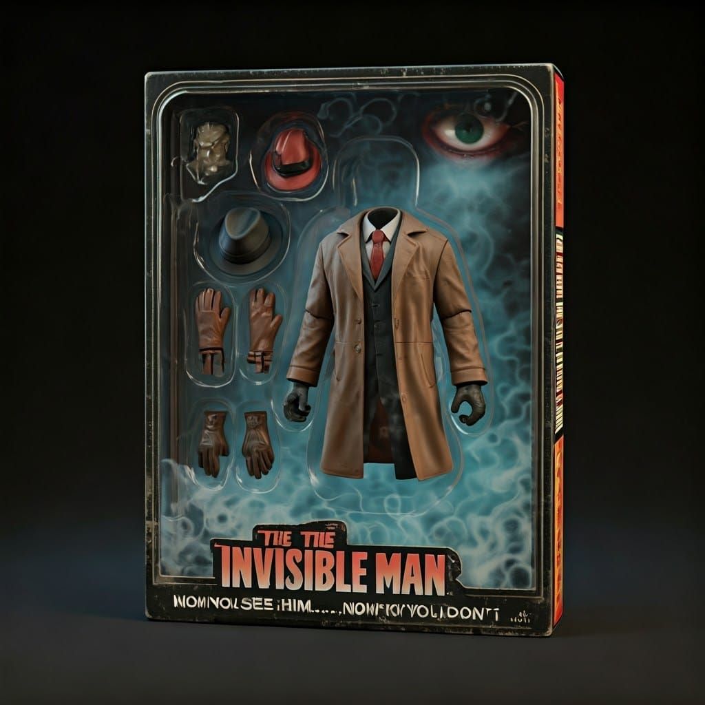Invisible Man Action Figure  by @Thomas