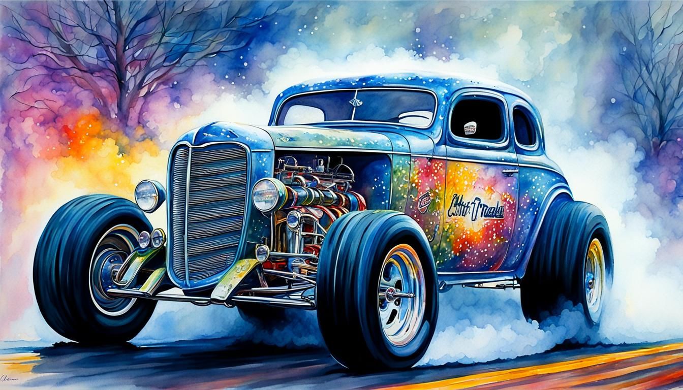 art
NHRA Gasser
Hot rod
watercolor




