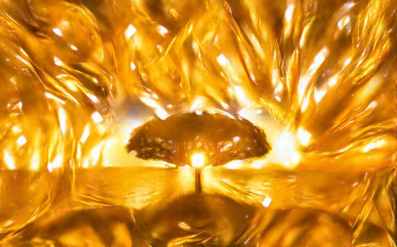 Golden tree illumination 