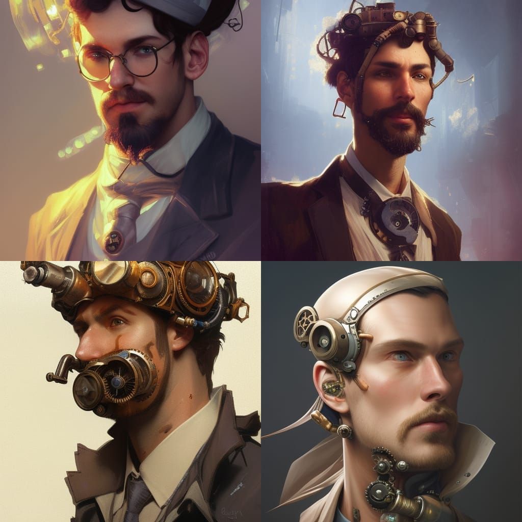 Steampunk guy