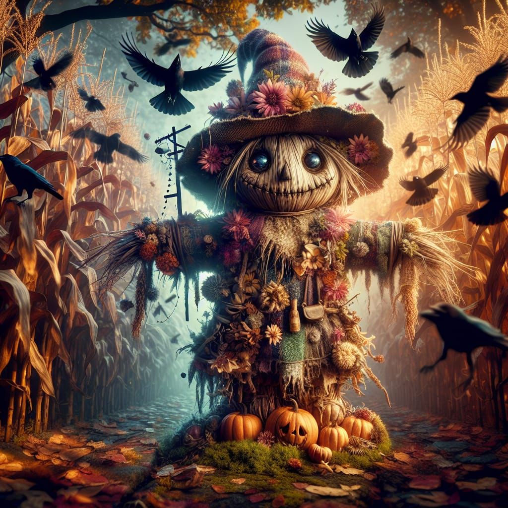 Scarecrow  by @Nettis
