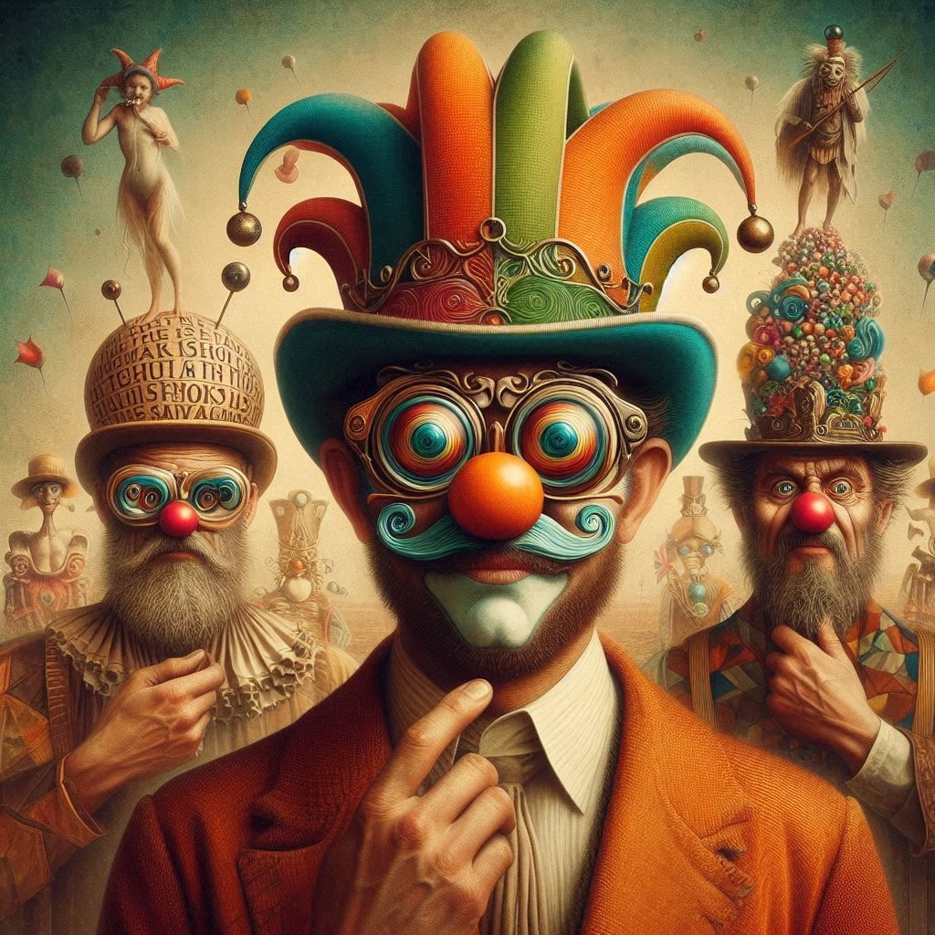 Quote from Shakespeare  The fool thinks he is wise and the wise man thinks he is crazy