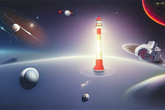 Futuristic Lighthouse