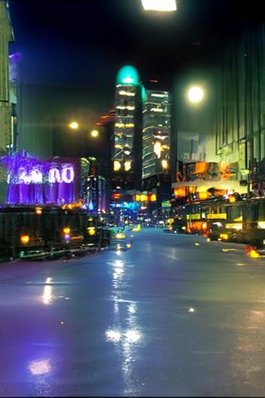 City at night