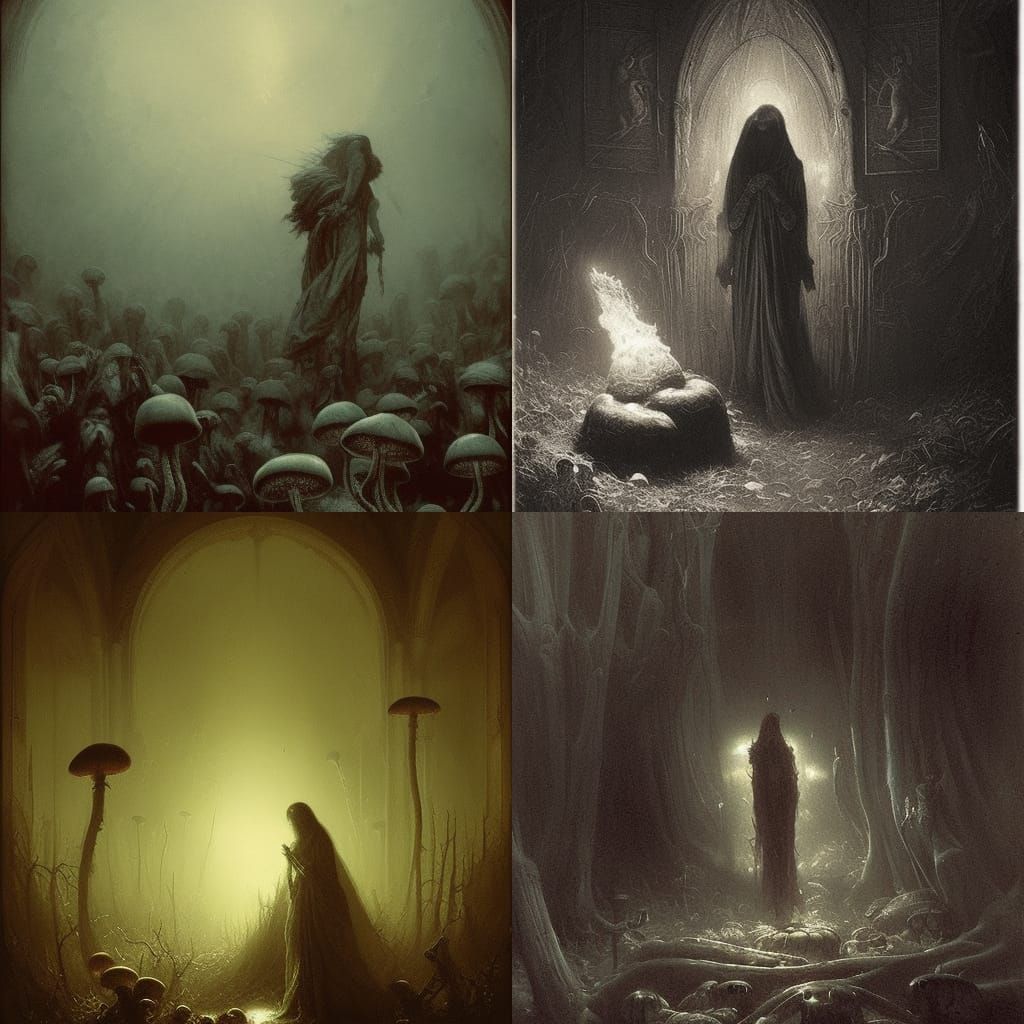 haunted castle x mushrooms