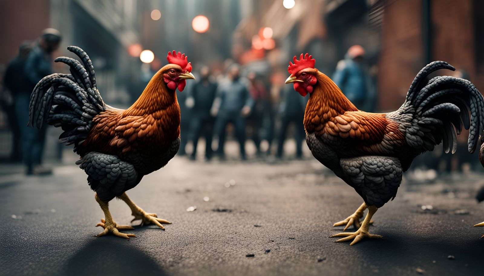 Chicken Street Fighting