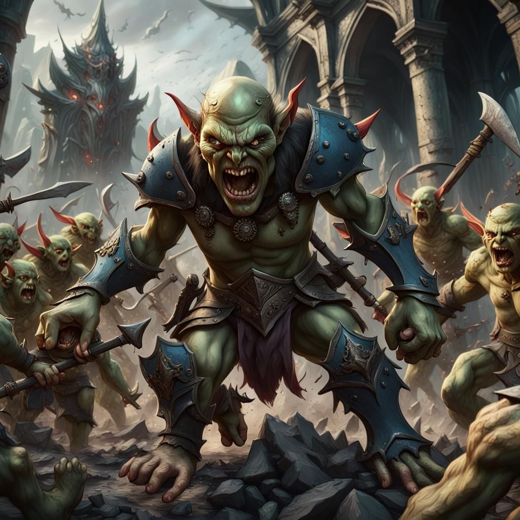 Group Of Goblins Ai Generated Artwork Nightcafe Creator 1765