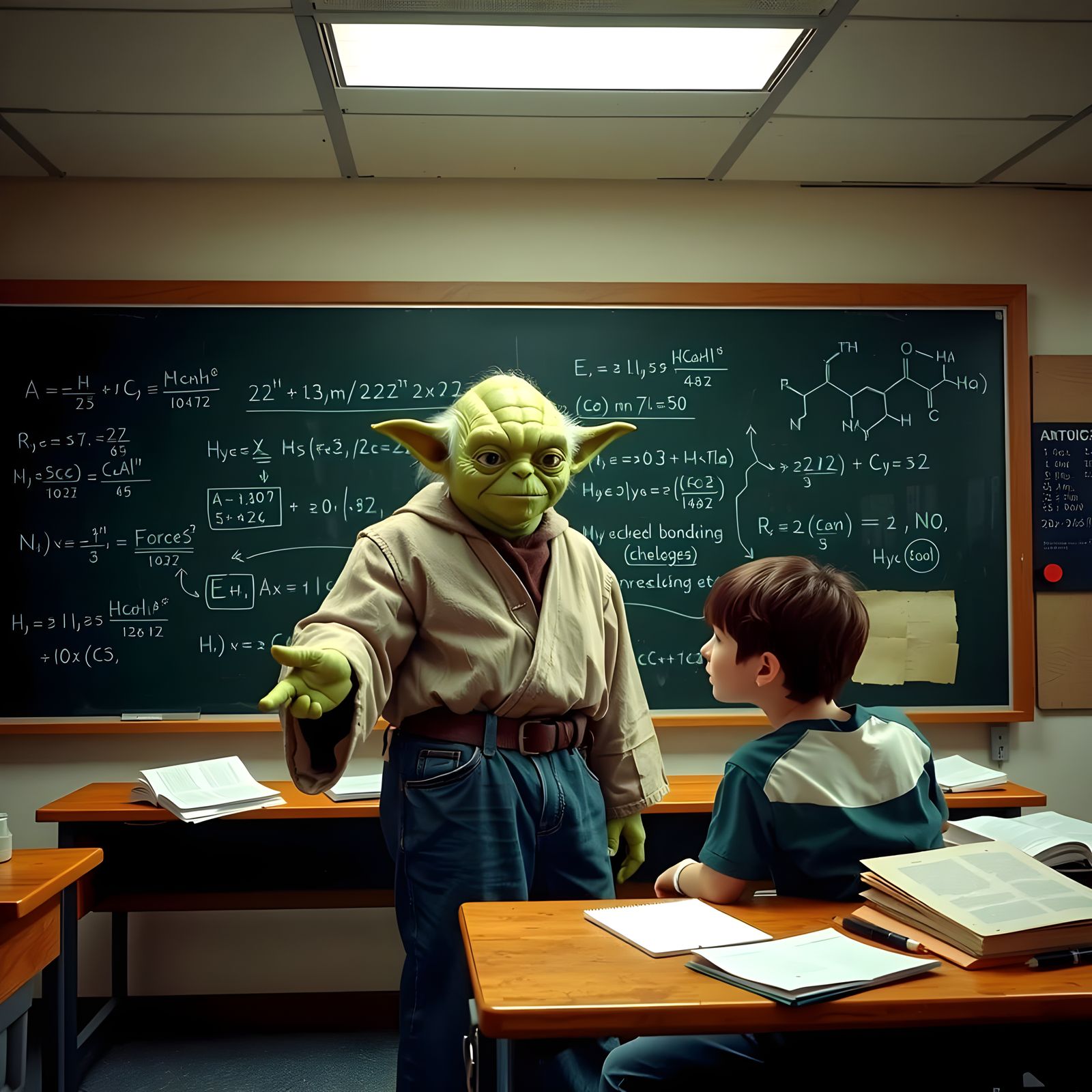 The Force is Alive and Well  by @LyndanLeeAnn