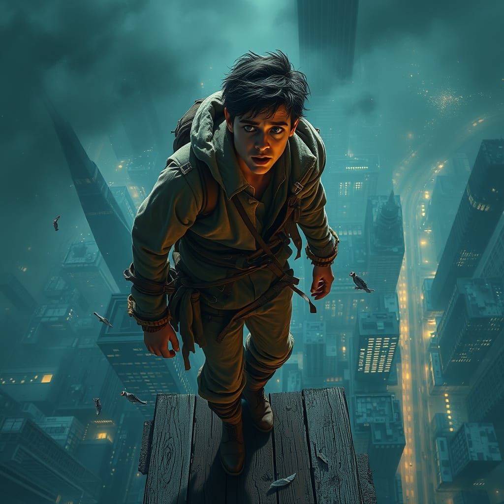 Walking the plank  by @Catherine