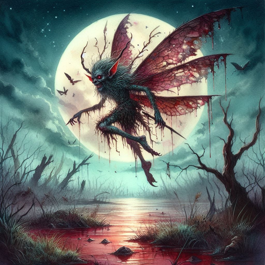 Evil Fairy by DALL-E 3