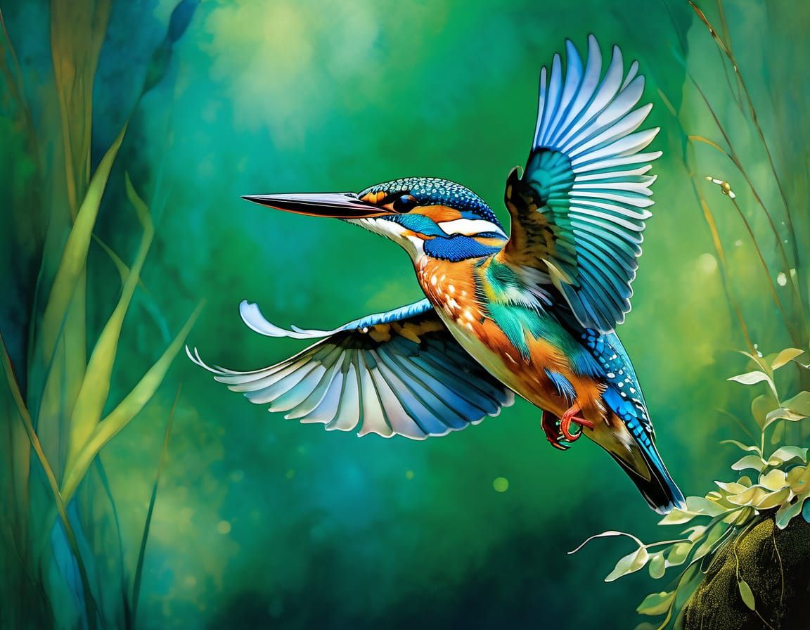 Kingfisher   by @Katie May