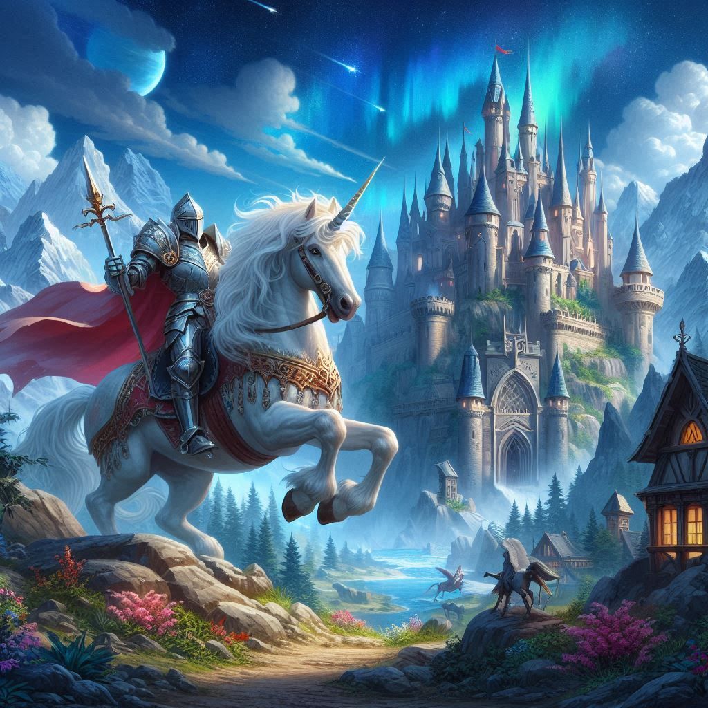 Knight at the Enchanted Mountain