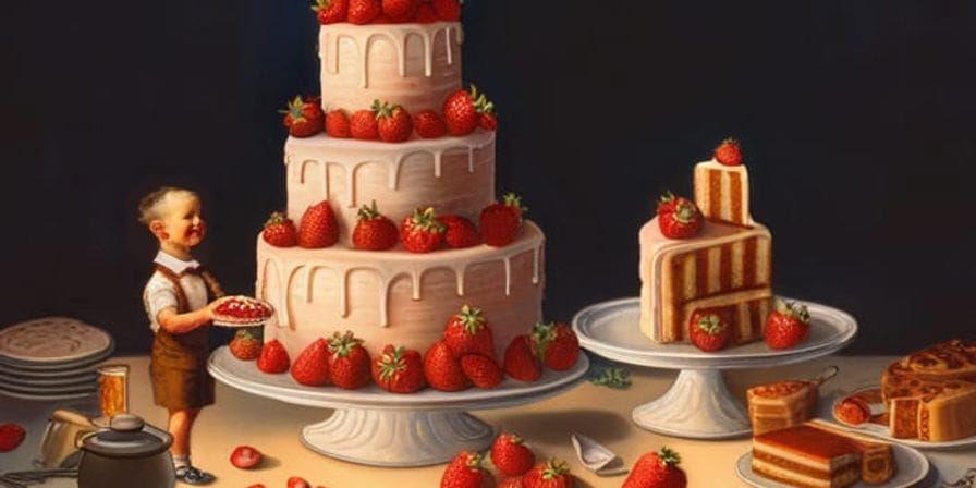 Giant Strawberry Cake | delightsbycynthia.wordpress.com/ | Flickr