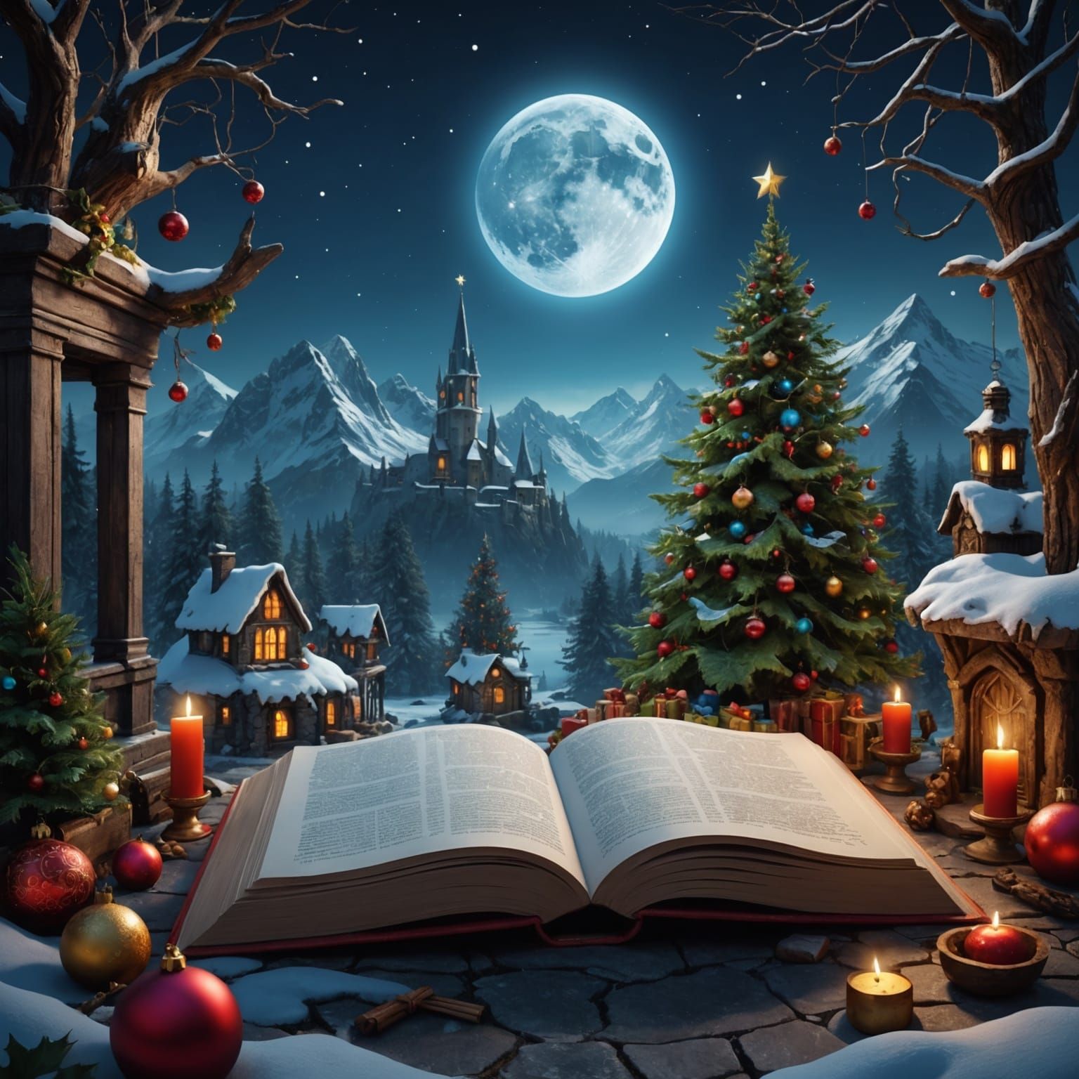 magic christmas fullmoon book whises