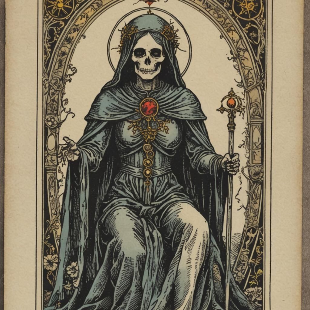carte de tarot, la mort