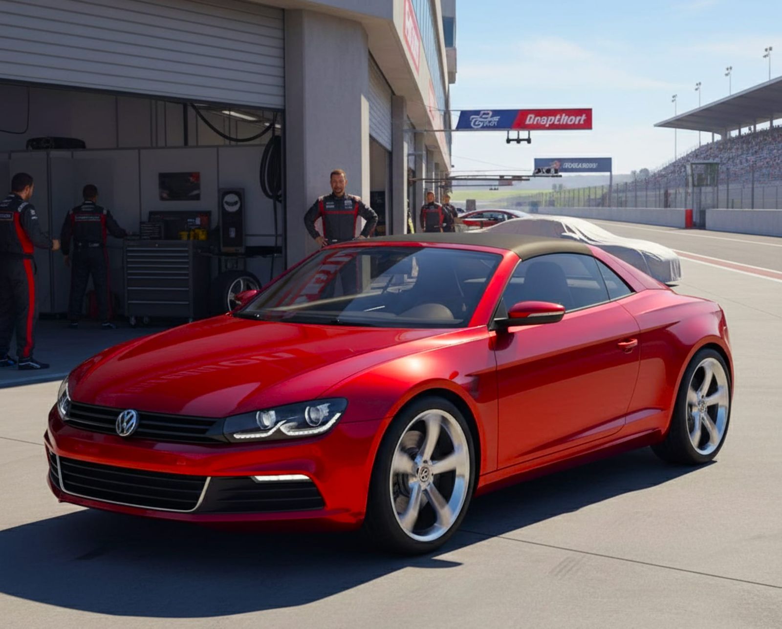 VW GTS Targa Sports Car Concept