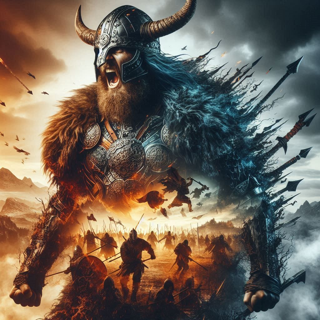 double exposure beautiful fantasy portrait landscape..